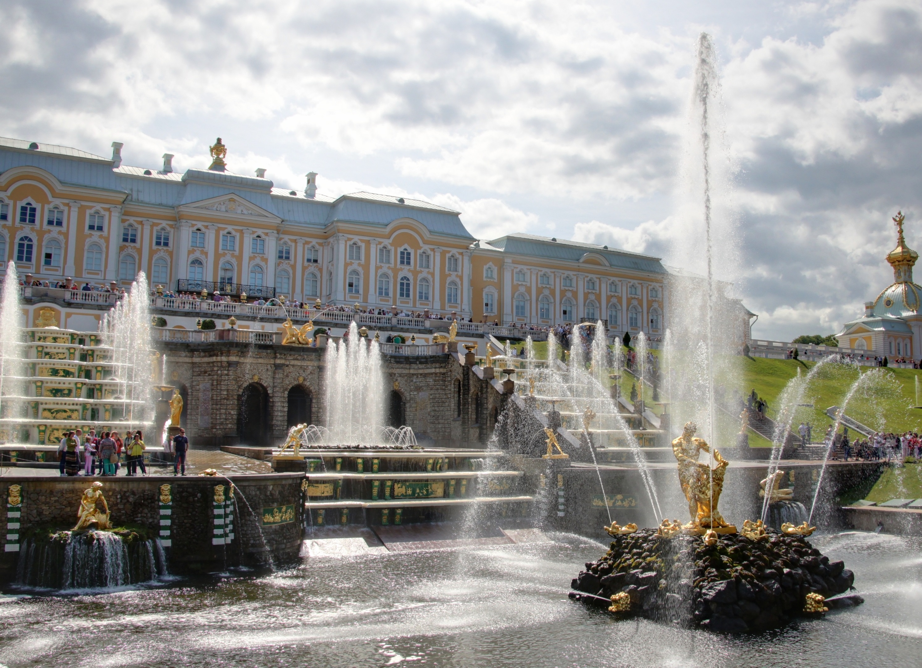 Otterbein Kalksysteme für die Denkmalpflege, Referenz Schloss Peterburg St. Petersburg Russland