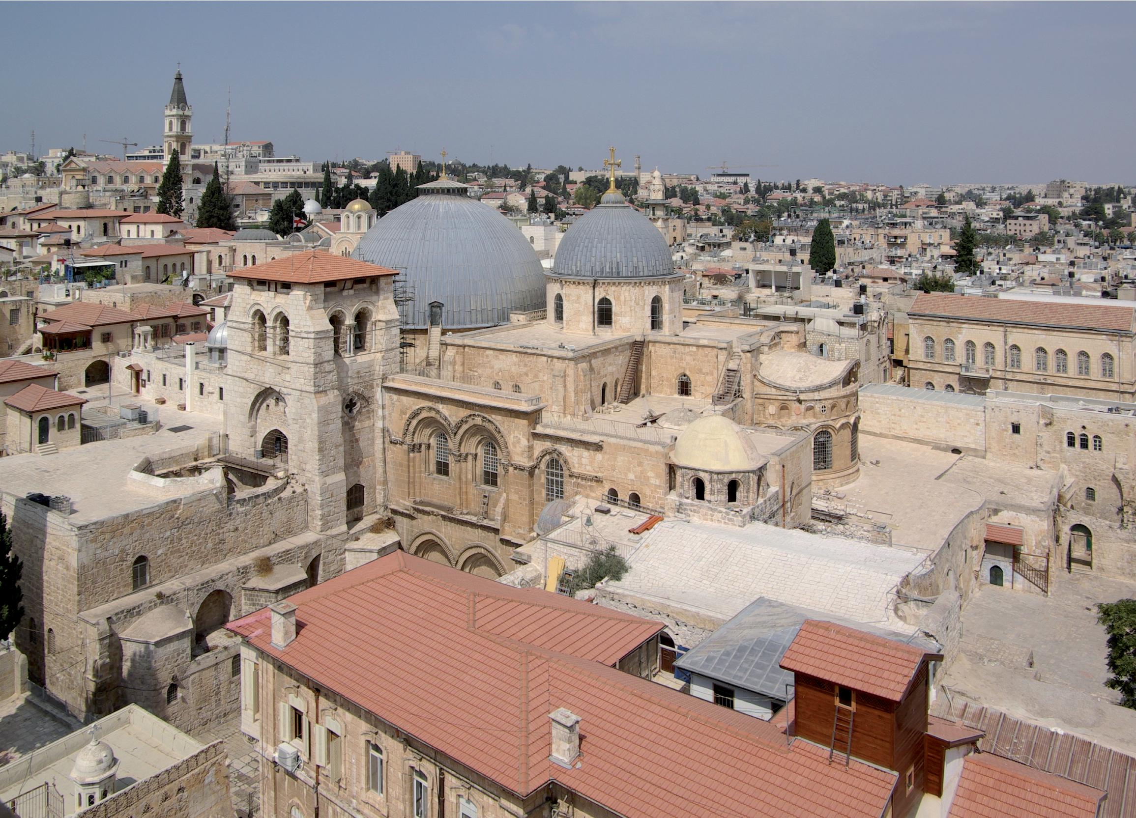 Otterbein Kalksysteme für die Denkmalpflege, Referenz Grabeskirche Jerusalem