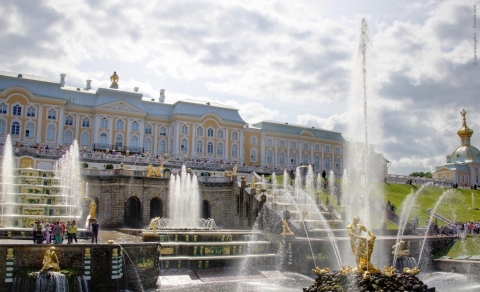 Schloss Peterhof, Russland