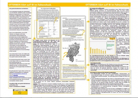 02.07.2020: OTTERBEIN klärt auf! BI im Faktencheck.