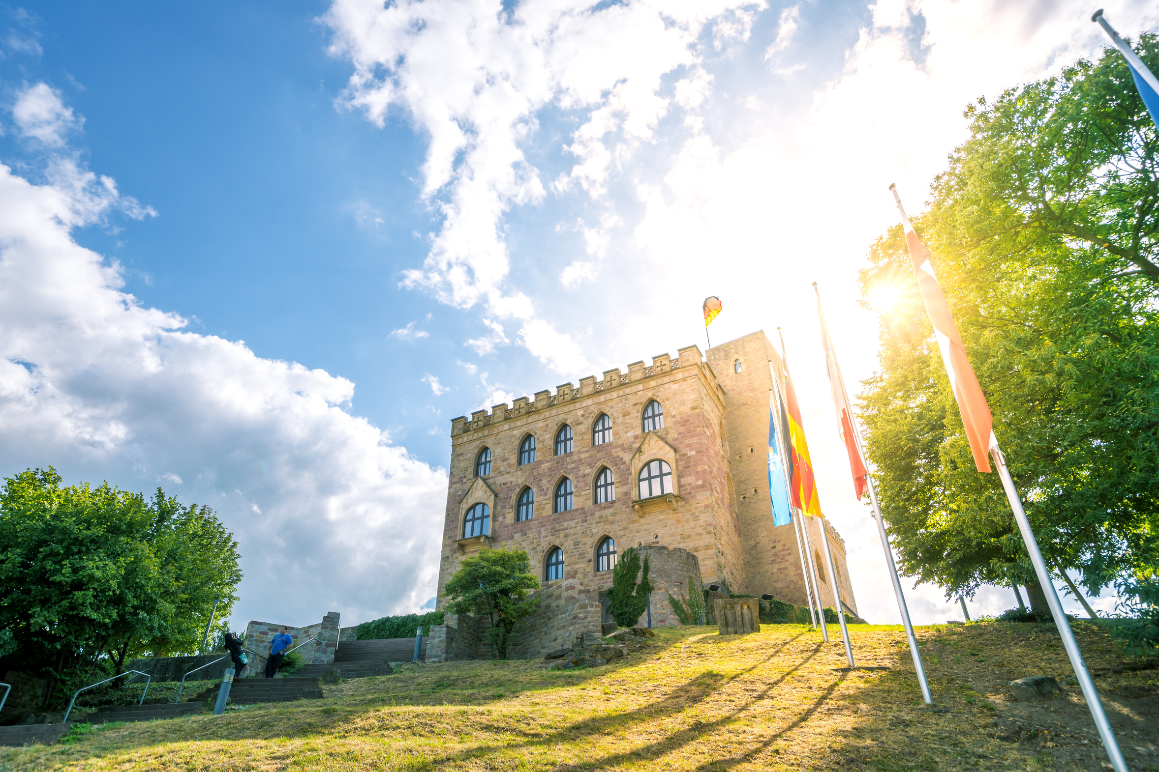 Otterbein Kalksysteme für die Denkmalpflege, Referenz Hambacher Schloss