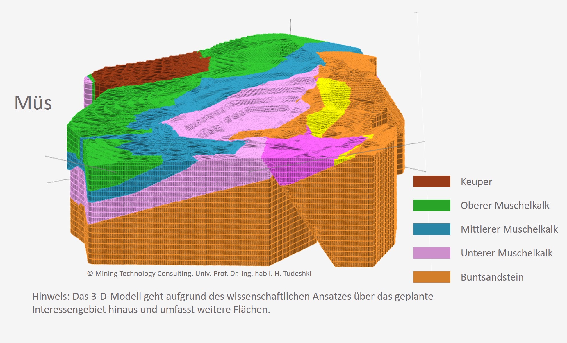 Steinbruch 3d Modell