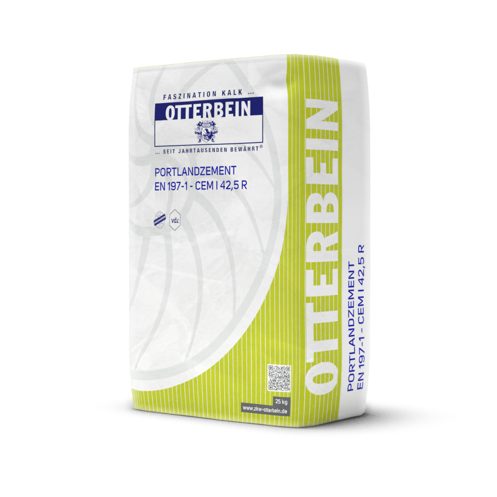 schnelle Frühfestigkeiten, Portlandzement CEM I 42,5 R, kurze Auschalfristen, OTTERBEIN, 