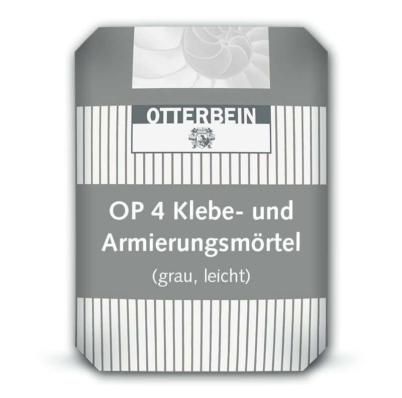 OTTERBEIN OP4-Klebe-und-Armierungsmoertel (grau-leicht)