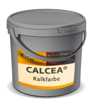 CALCEA, Kalkfarbe, allergikerfreundlich, leicht füllender Kalkanstrich, mikronisiertes Weißkalkhydrat, Denkmalpflege