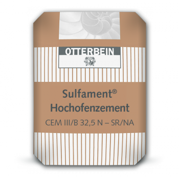 Hochofenzement, CEM-III-B-32,5 N SR/NA, Hüttensand, sulfatbeständig, OTTERBEIN, hochwertig
